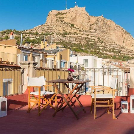 Alc - Stylish Studio With Fantastic Terrace, Old Town Alicante Esterno foto