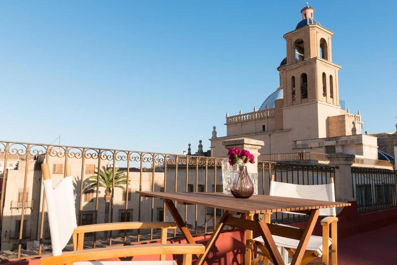 Alc - Stylish Studio With Fantastic Terrace, Old Town Alicante Esterno foto
